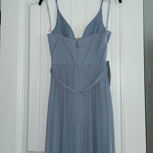 NWT Azazie bridesmaid or formal dress in dusty blue - Picture 6 of 6